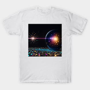 Space marble: galaxy sparkle T-Shirt